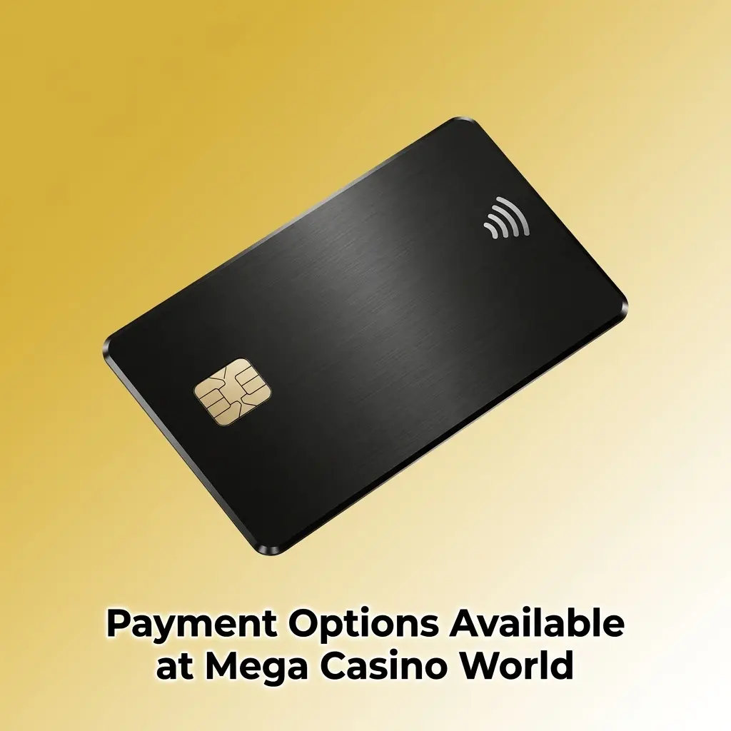 Mega Casino World payment options including bKash, Nagad, Rocket, USDT, BTC, ETH for Bangladesh players in BDT
